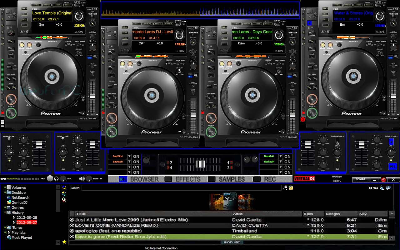 pioneer dj mixer software free download